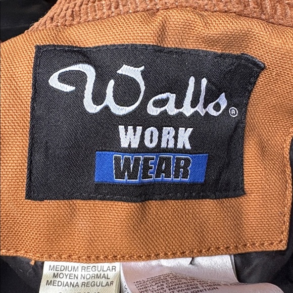 Walls Work Wear Blizzard Pruf Insulated Coveralls for Extreme Cold Weather - Picture 3 of 7